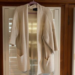 Nude slouchy sweater